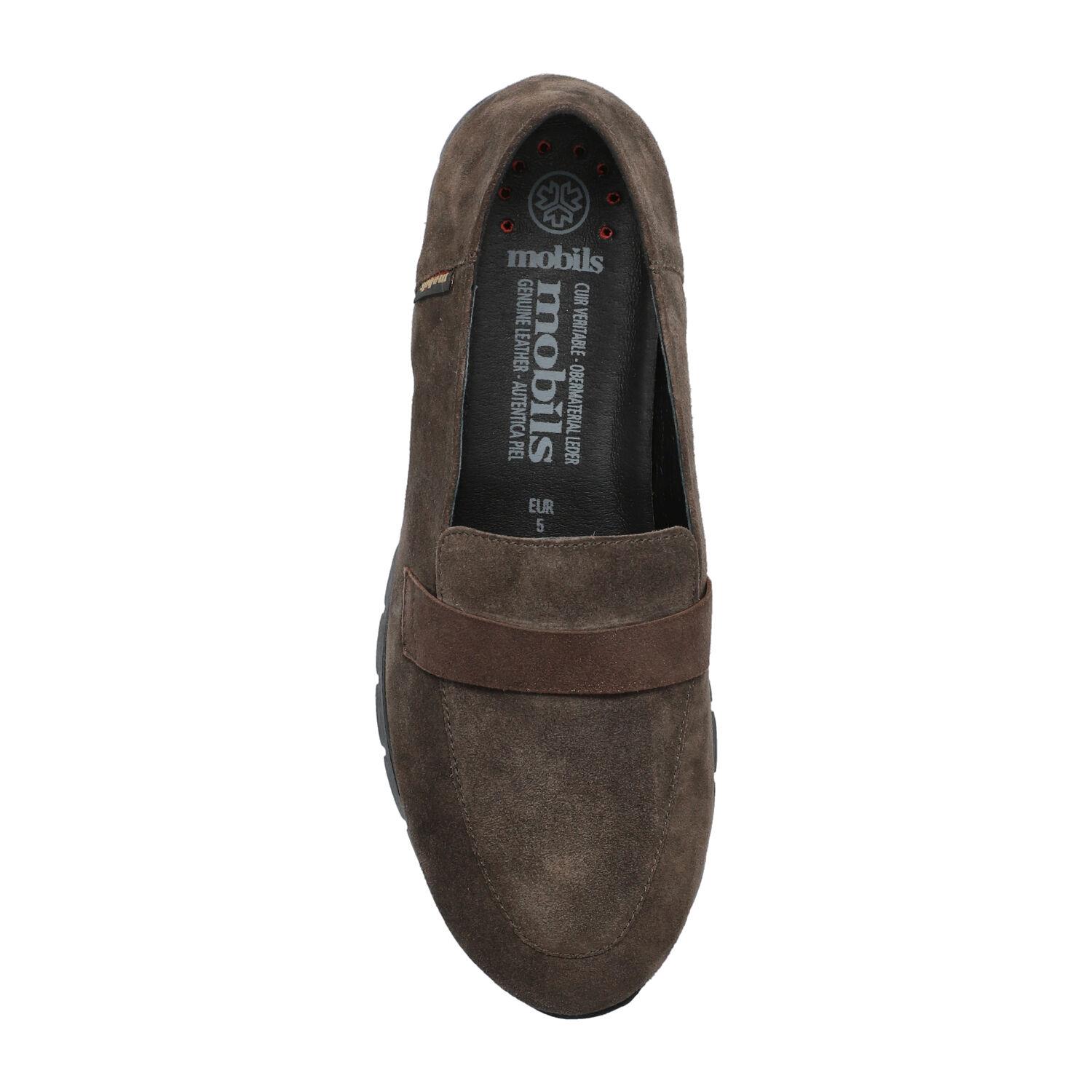 mocassins femme modèle Dixie brun fonce - Mephisto